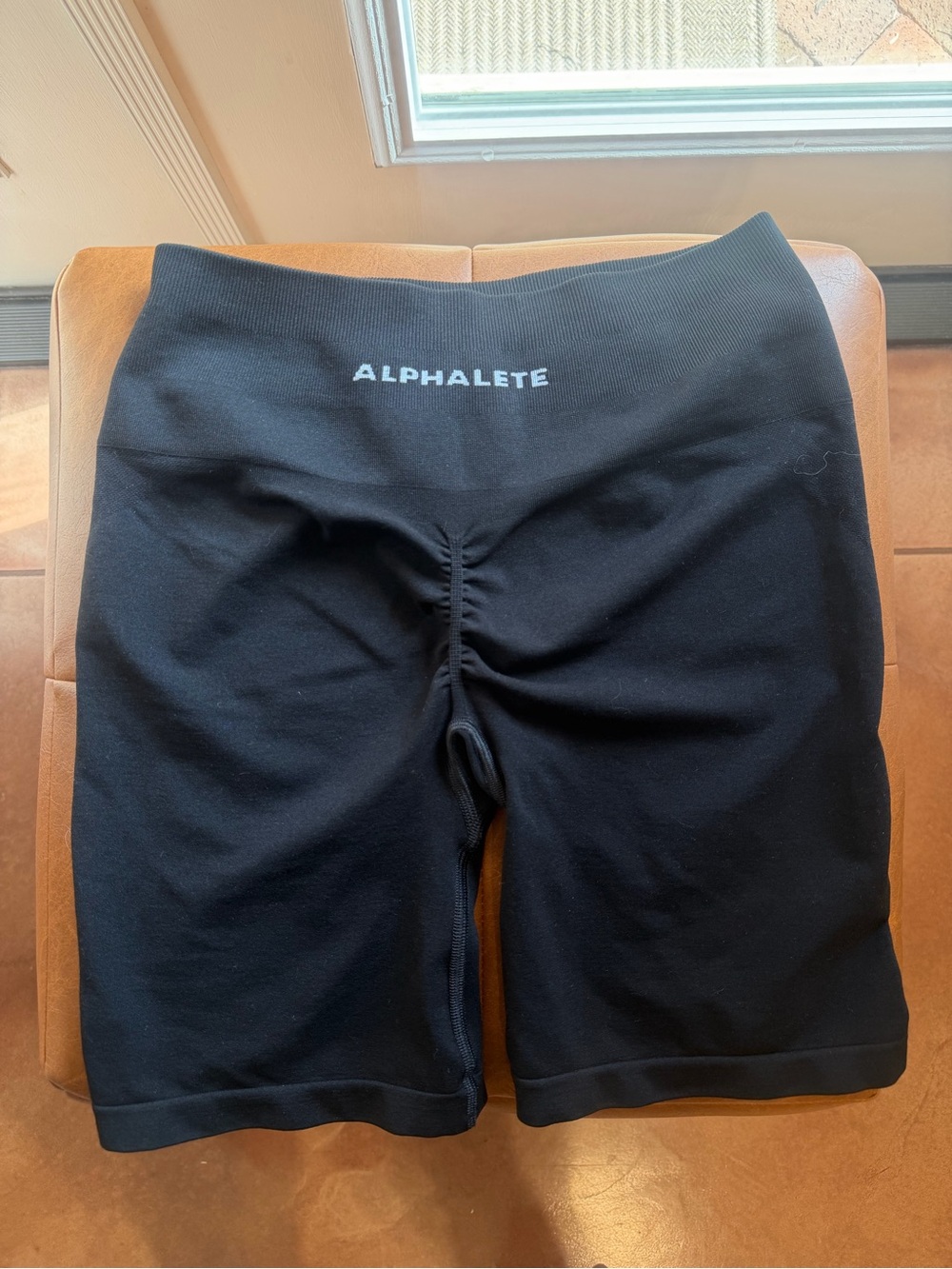 Alphalete Black Biker Shorts